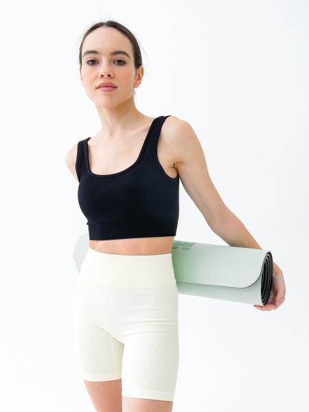 Шорты  микрофибра / sport молочный