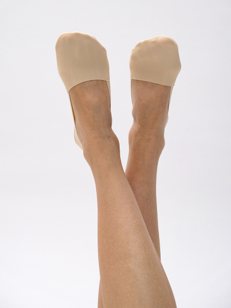 Набор женские следки микрофибра телесный