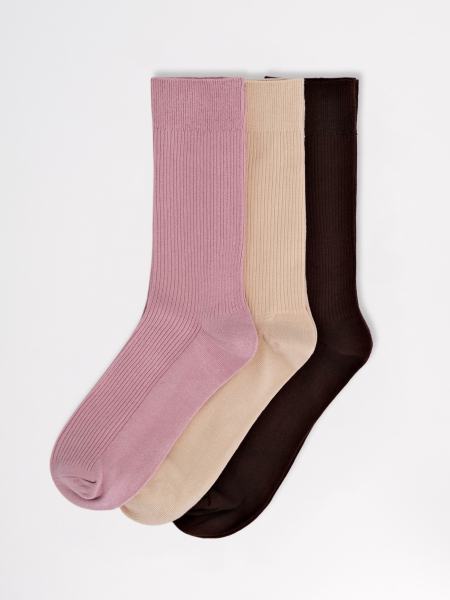 Носки basic 3 пары цветной