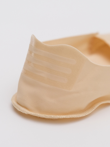 Набор женские следки микрофибра телесный