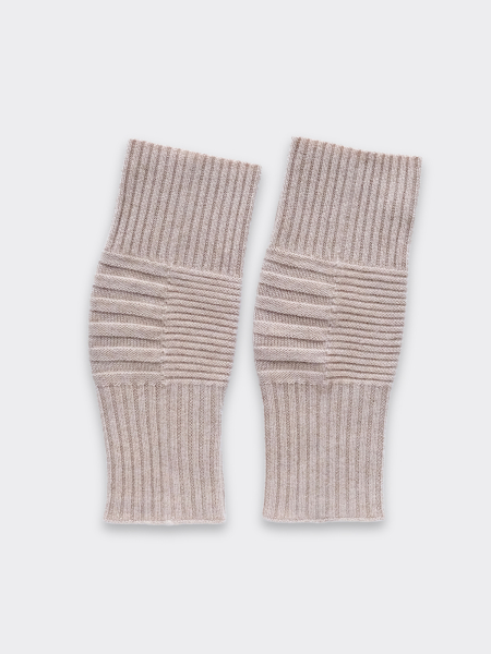 Наколенники 100% кашемир бежевый