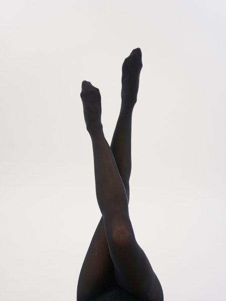 Матовые колготки 30 den черный