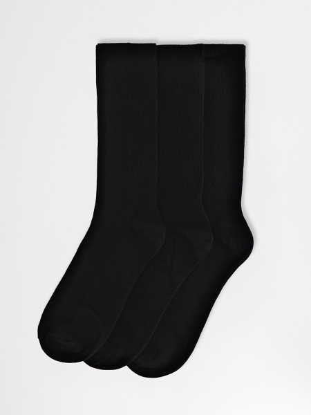 Носки basic 3 пары черный