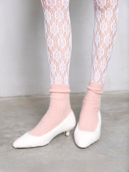 Носки с шерстью 2 пары розовый