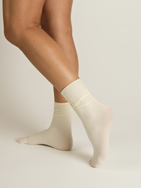 Посмотреть Носки микрофибра 3 пары молочный