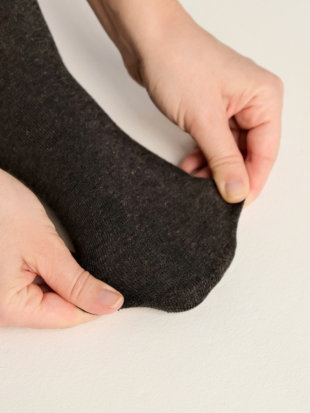 Гольфы из гладкого хлопка  подробно