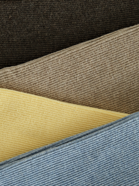 Набор 4 пары женские носки в рубчик желтый