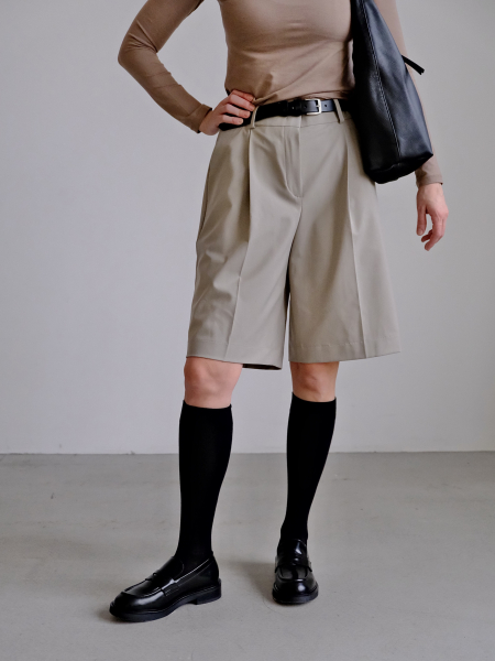 Гольфы из гладкого хлопка черный подробно